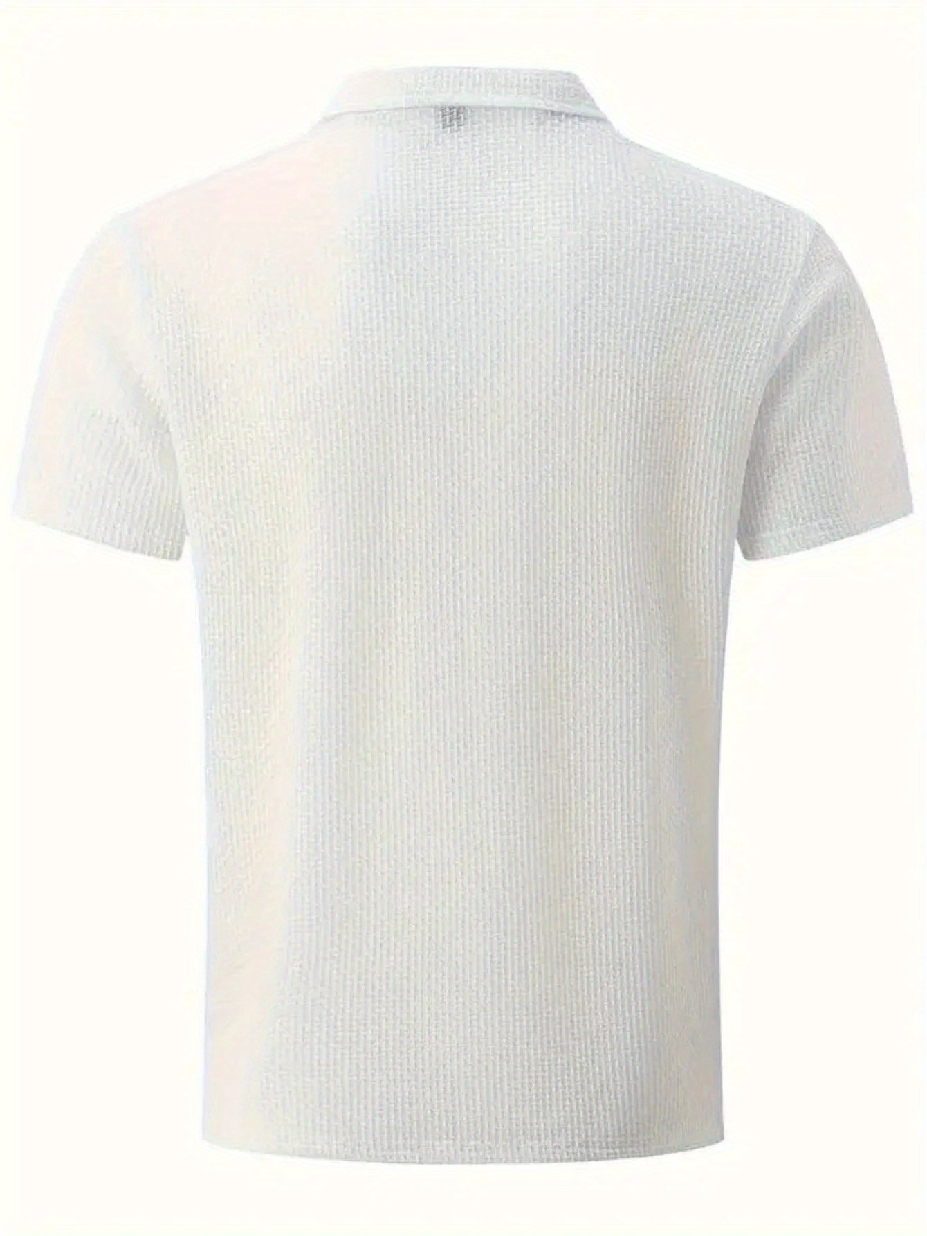 Maglietta Polo Casual con Colletto a Contrasto
