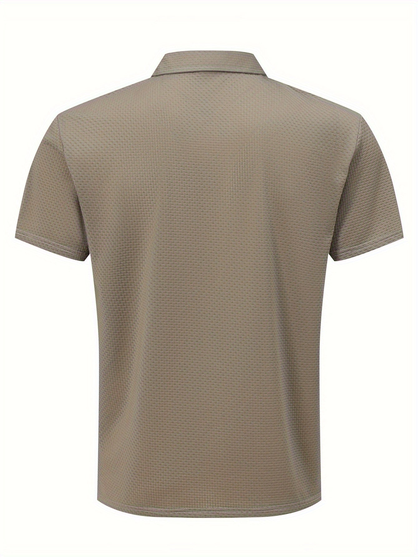 Maglietta Polo Casual con Colletto a Contrasto