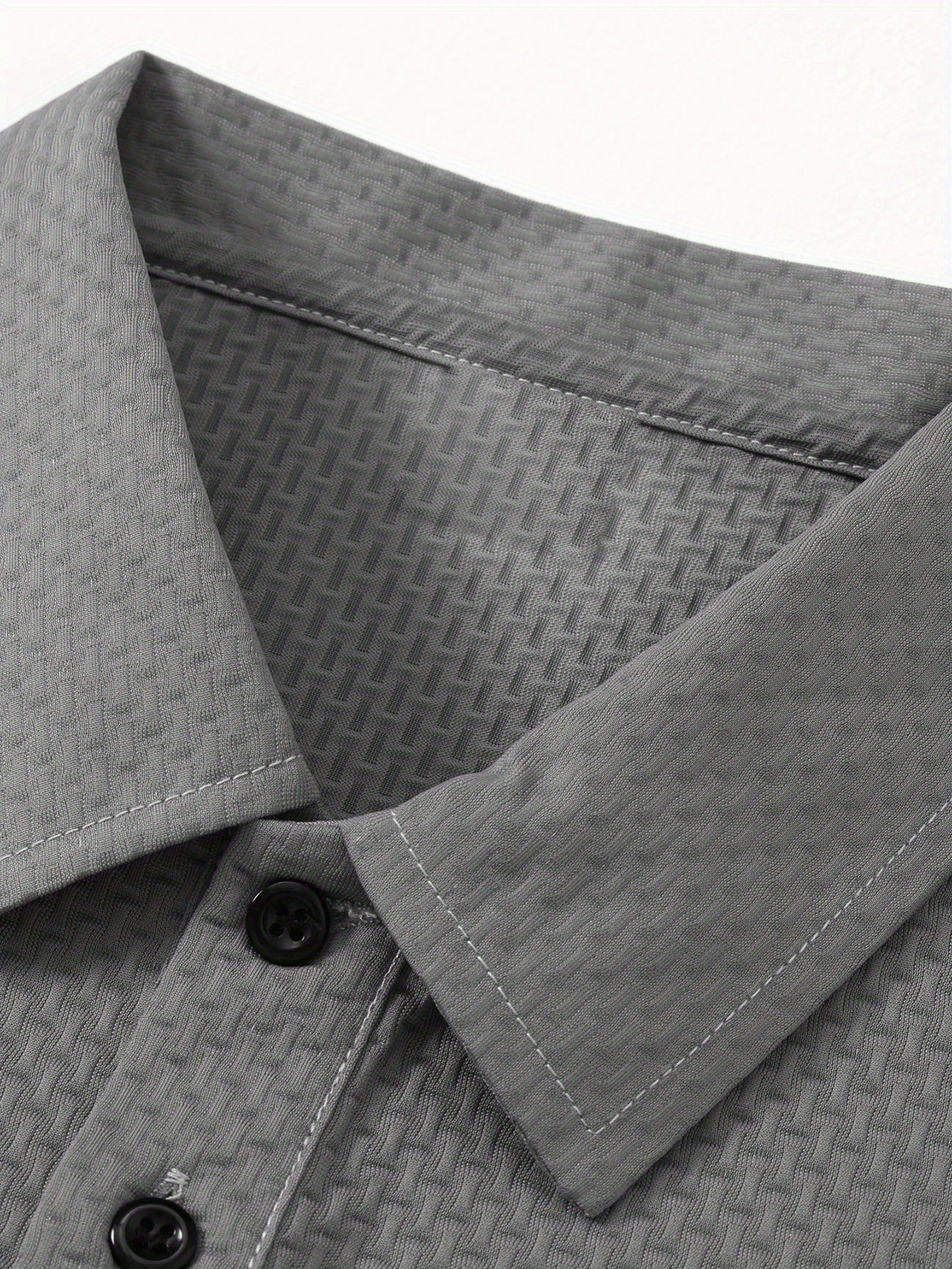 Maglietta Polo Casual con Colletto a Contrasto