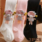 3-Pack Leggings Decorativi con Pannello Laterale per Ragazze