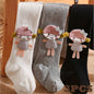 3-Pack Leggings Decorativi con Pannello Laterale per Ragazze