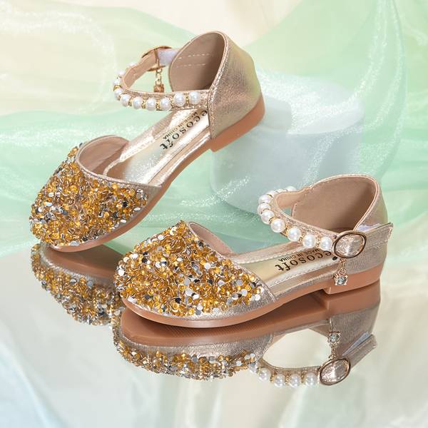 Sandali Eleganti con Perle Brillanti – Comodi, Leggeri e Perfetti per Ogni Occasione