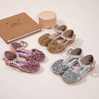Sandali Eleganti con Perle Brillanti – Comodi, Leggeri e Perfetti per Ogni Occasione
