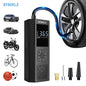 Compressore Aria Portatile – Pompa Elettrica 150 PSI con LED e Spegnimento Automatico