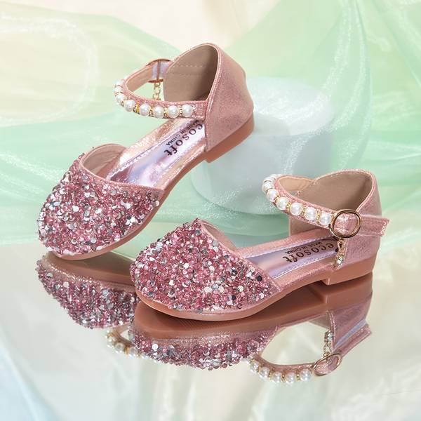 Sandali Eleganti con Perle Brillanti – Comodi, Leggeri e Perfetti per Ogni Occasione