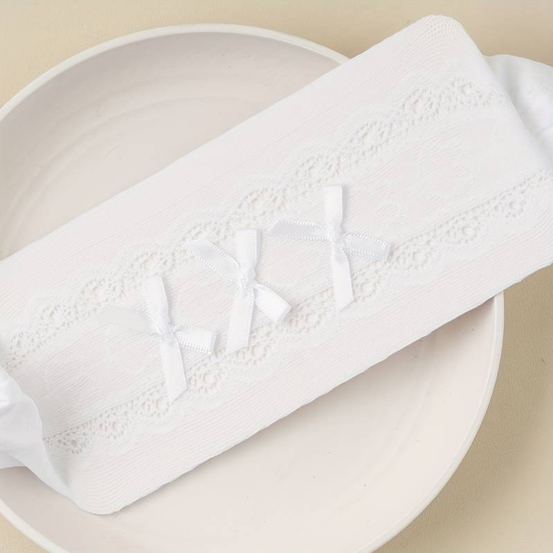 Collant Bambina Morbidi con Fiocco – 1 o 2 Pezzi, Comfort e Stile Giocoso