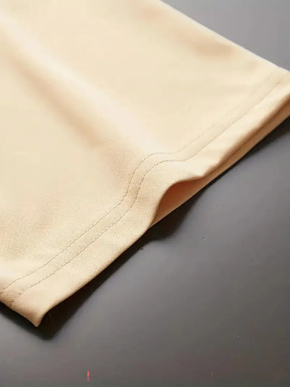 CALVIN Maglietta Casual da Uomo Nera con Grafica di Lettere Audaci - Girocollo in Poliestere Morbido per Abbigliamento Estivo Urbano, Lavabile in Macchina per l'Uso Quotidiano