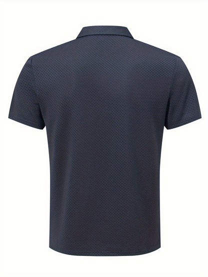 Maglietta Polo Casual con Colletto a Contrasto