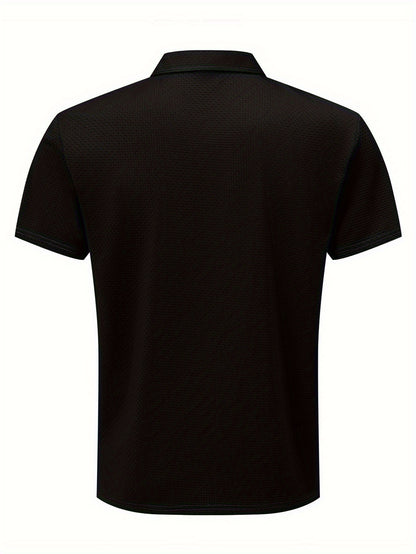 Maglietta Polo Casual con Colletto a Contrasto