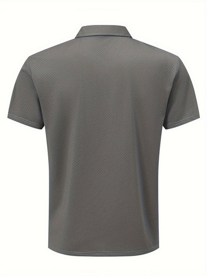 Maglietta Polo Casual con Colletto a Contrasto